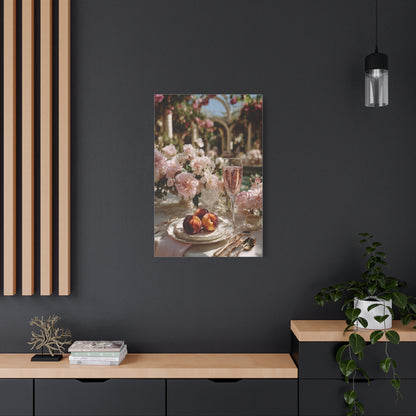 Romantic Spring Brunch Table Wall Art & Canvas Print