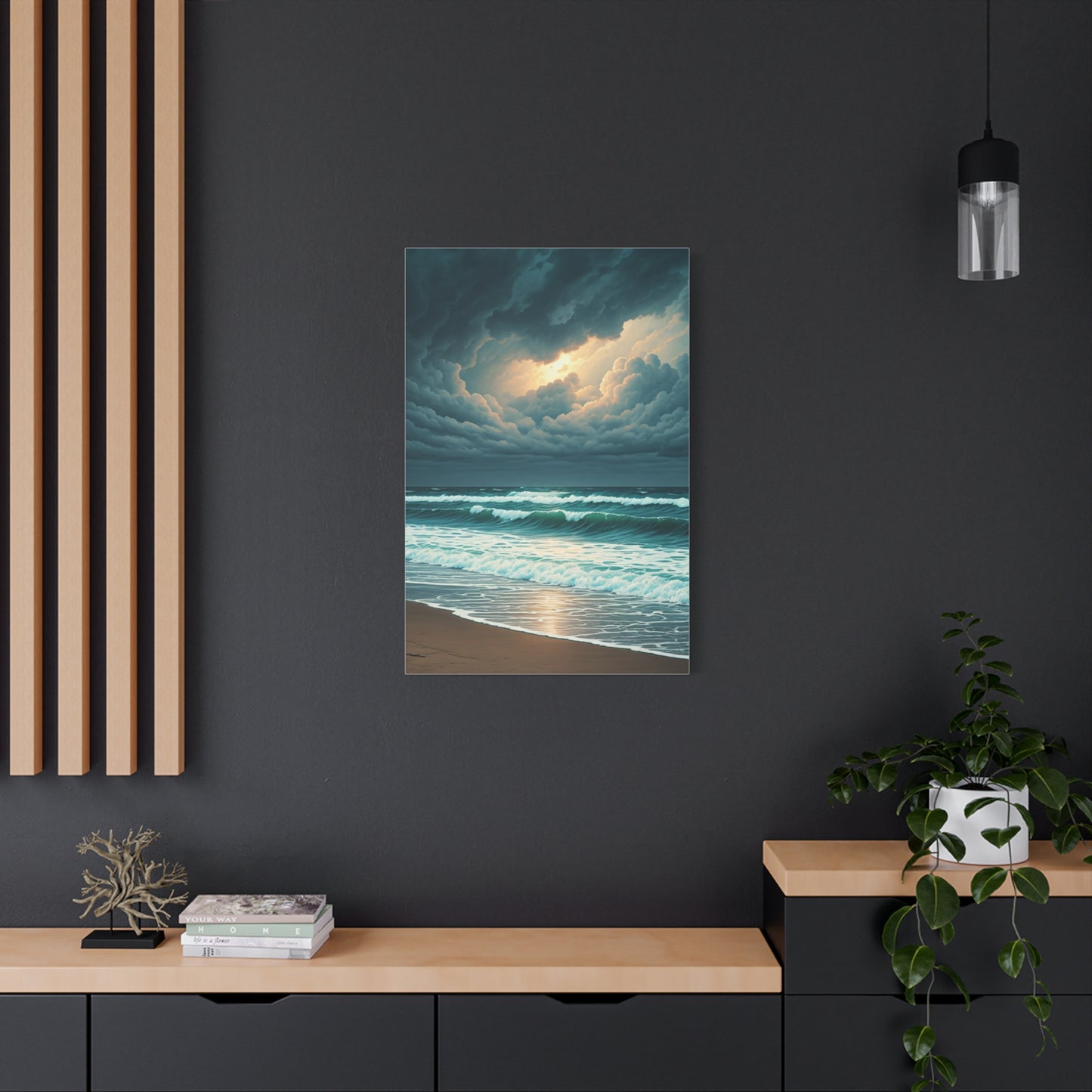 Stormlight Ocean Cloud Break Wall Art & Canvas Prints