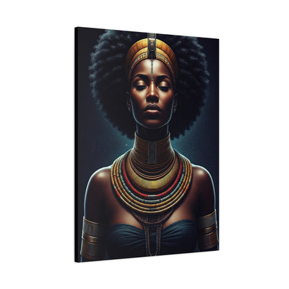 Regal African Queen Serenity Wall Art & Canvas Prints