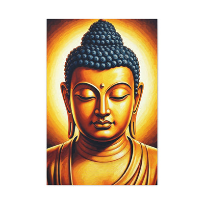 Divine Aura Buddha Portrait Wall Art & Canvas Prints