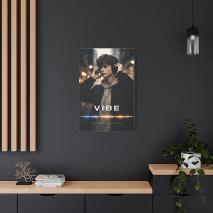 Vibe Music Poster Wall Art & Canvas Print