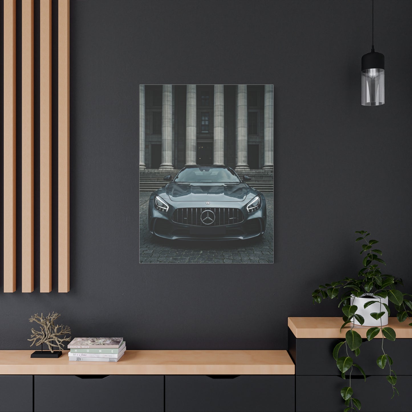 Mercedes AMG GT R Neoclassical Munich Display Wall Art & Canvas Prints