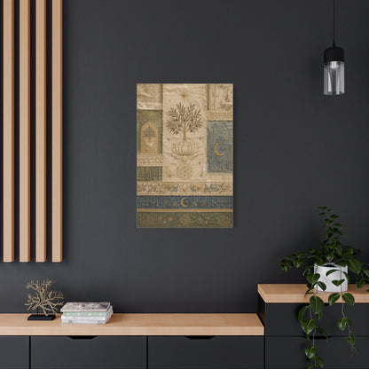 Sacred Textile Harmony Wall Art & Canvas Print
