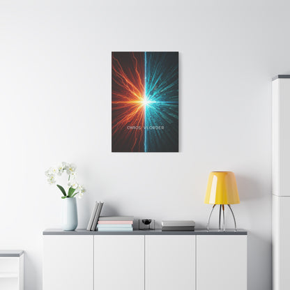 Chaos Versus Order Wall Art & Canvas Prints