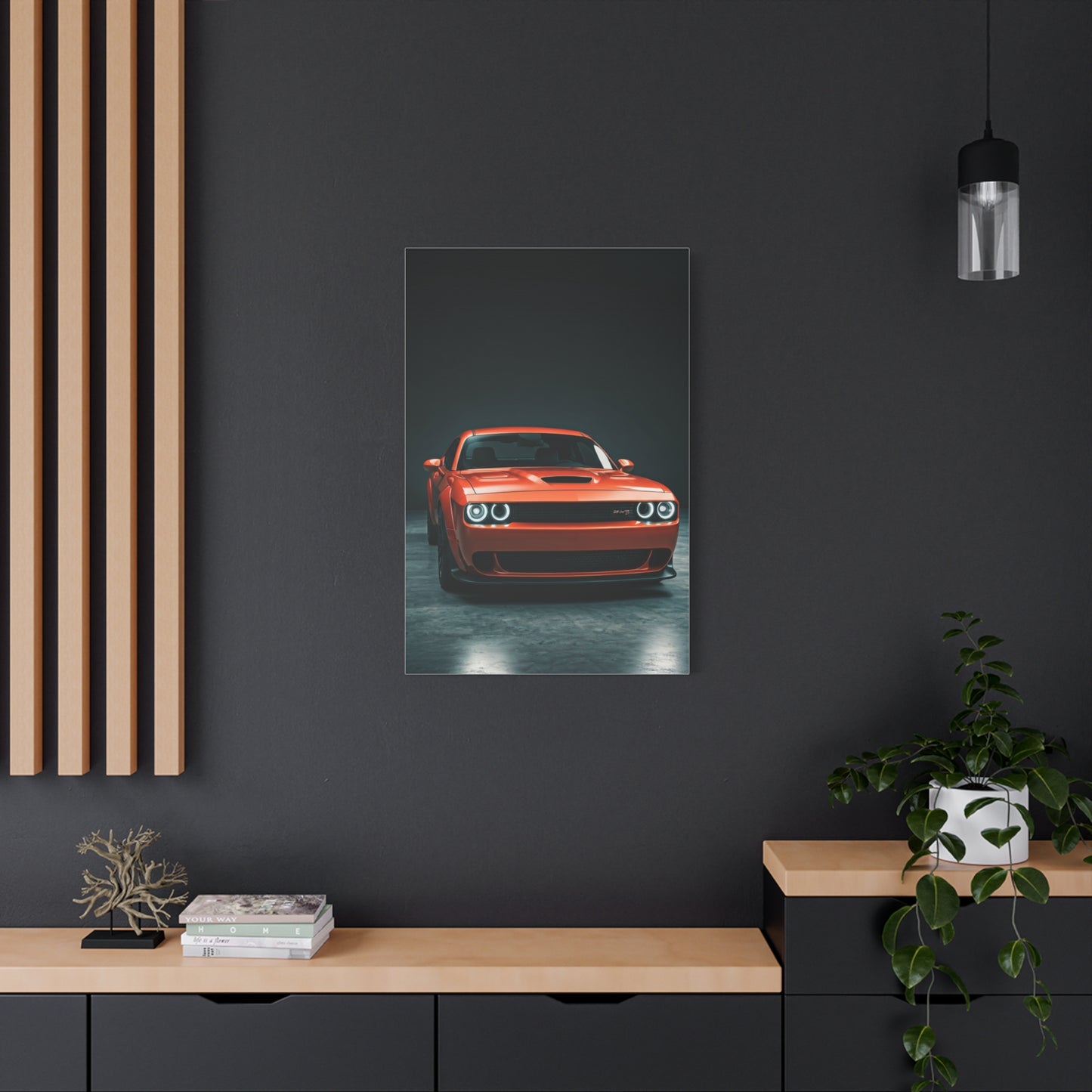 Dodge Challenger Hellcat Performance Wall Art & Canvas Prints