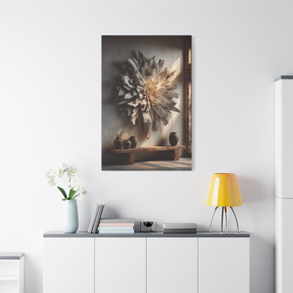 Driftwood Sunburst Wall Sculpture Wall Art & Canvas Print
