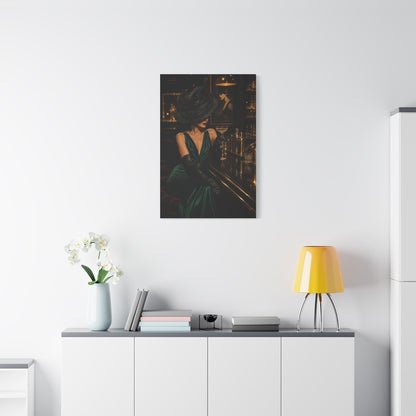 Couture Lounge Muse Portrait Wall Art & Canvas Print