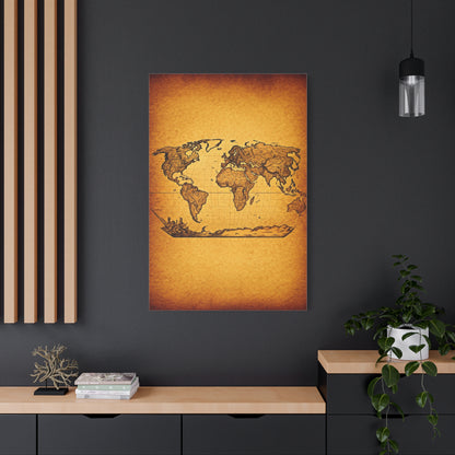 Antique Coastal Expedition Map Wall Art & Canvas Prints