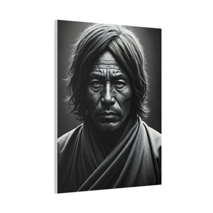 Strength of Heritage Black & White Portrait Wall Art & Canvas Prints