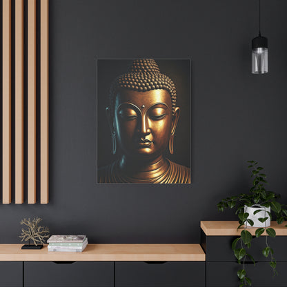 Midnight Glow Buddha Meditation Wall Art & Canvas Prints
