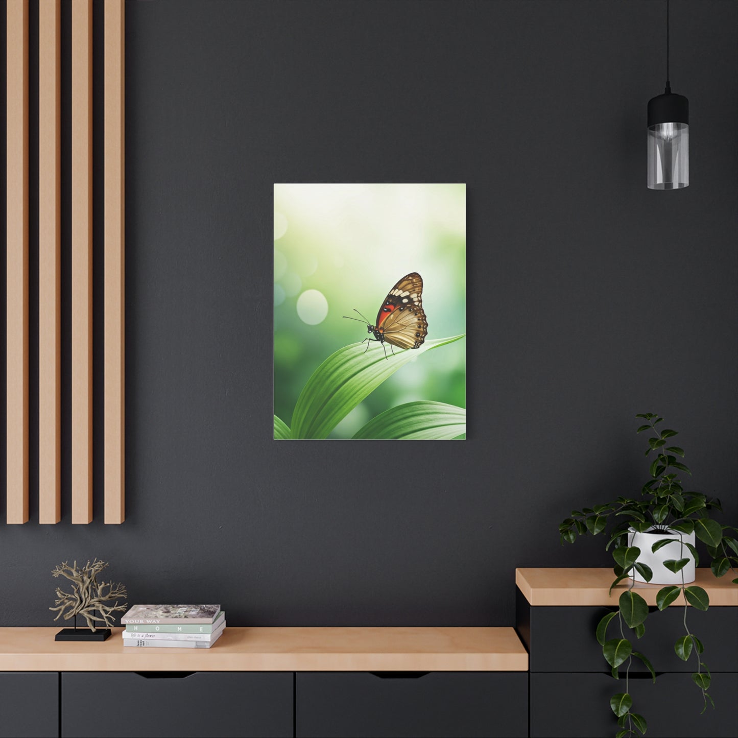 Leaf Rest Butterfly Wall Art & Canvas Prints