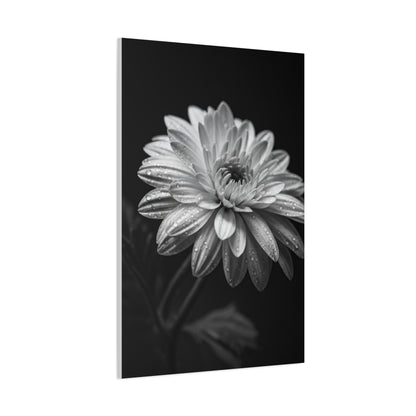 Peony Elegance in Monochrome Wall Art & Canvas Prints