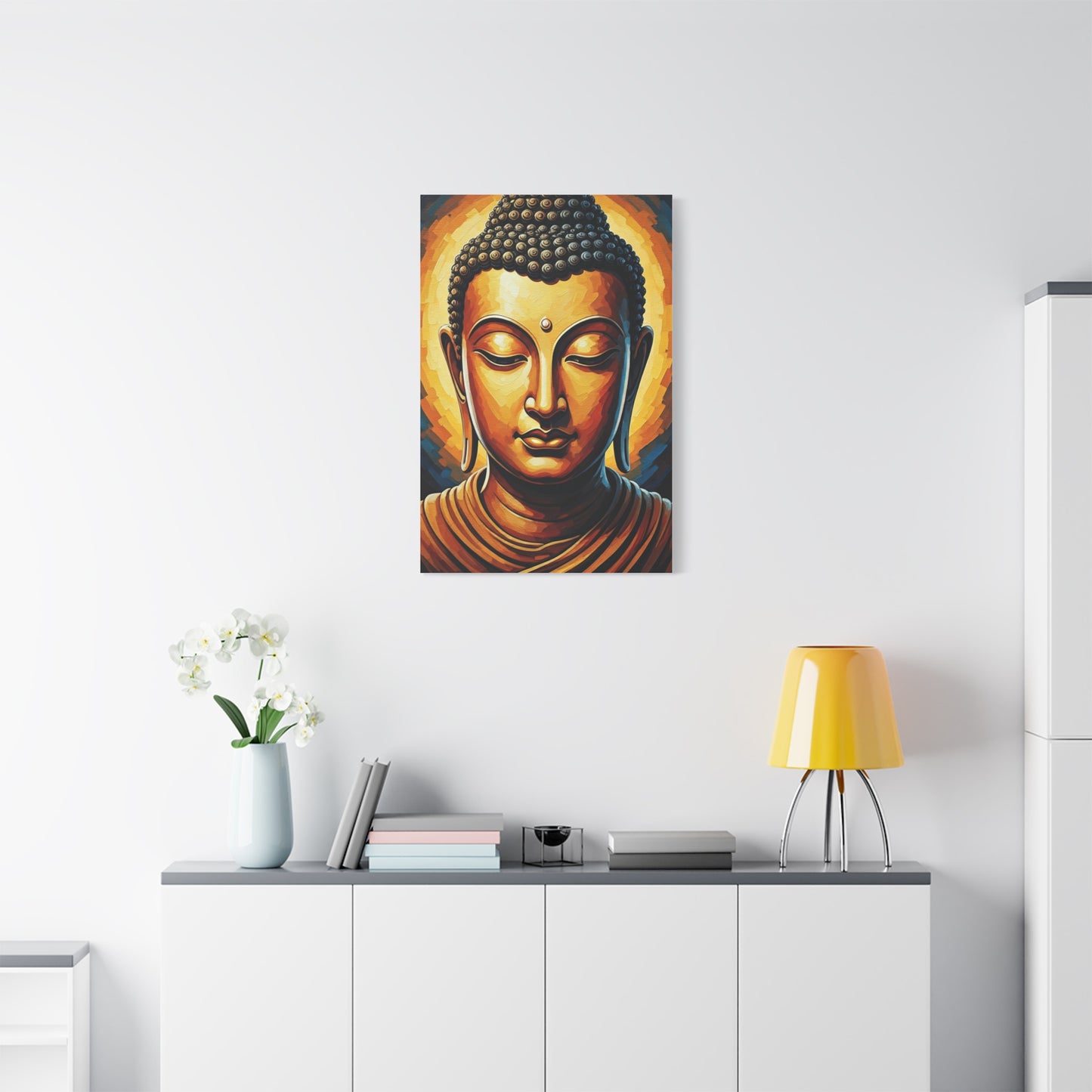 Sacred Halo Buddha Wall Art & Canvas Prints