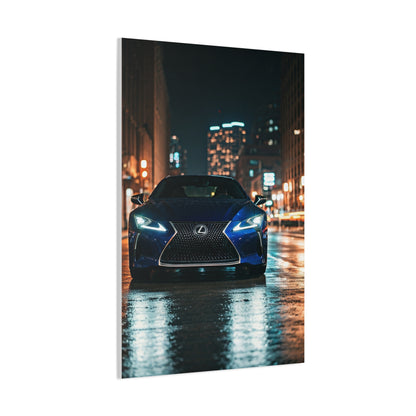 Lexus LC 500 City Night Sophistication Wall Art & Canvas Prints