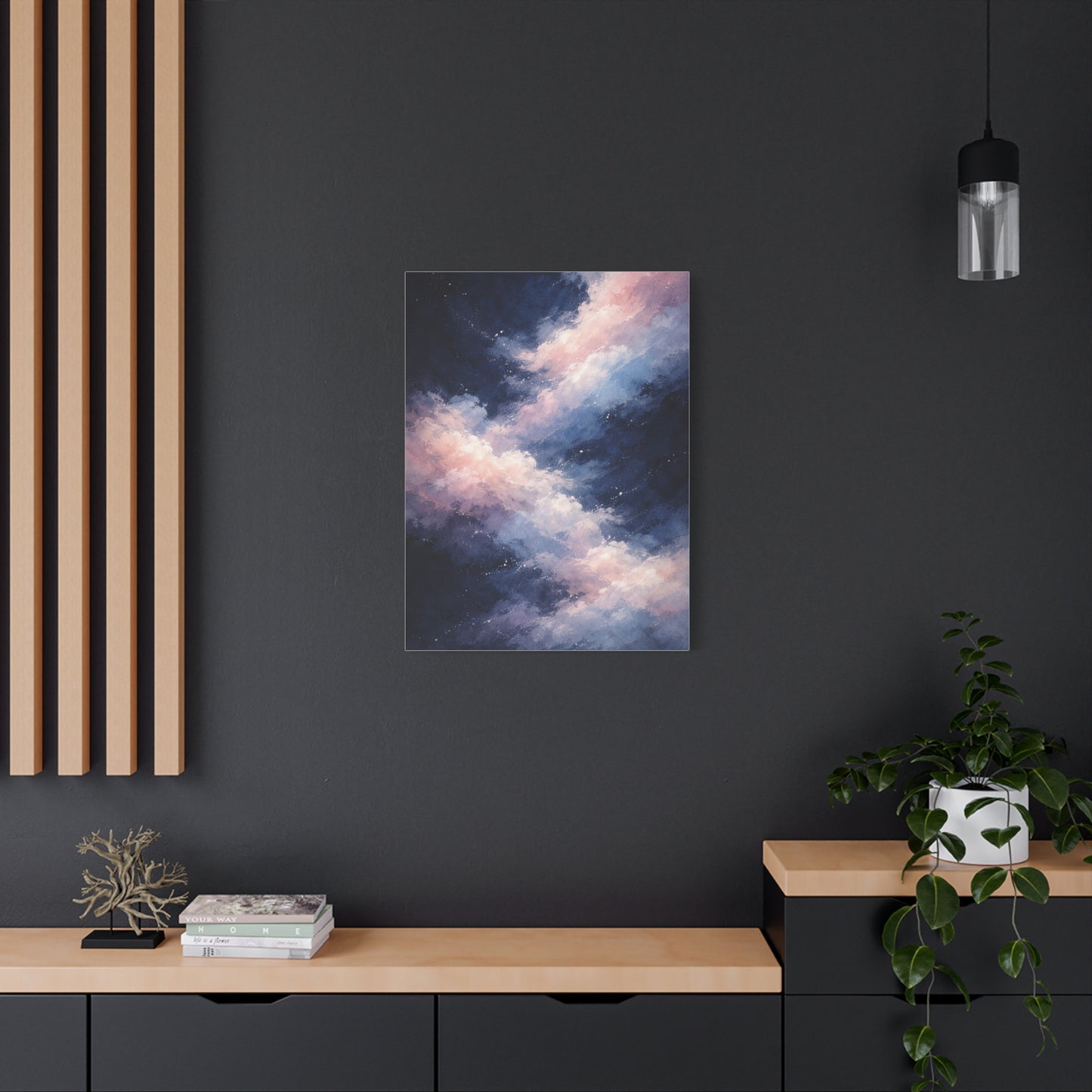 Celestial Cloudscape Abstraction Wall Art & Canvas Print