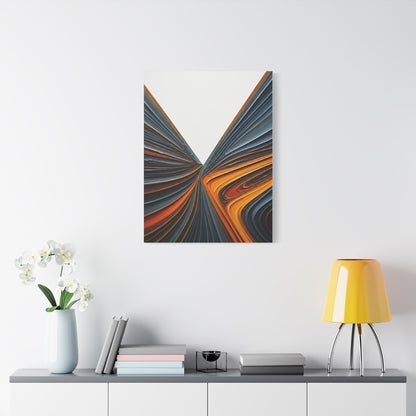 Converging Pathways Abstract Wall Art & Canvas Prints