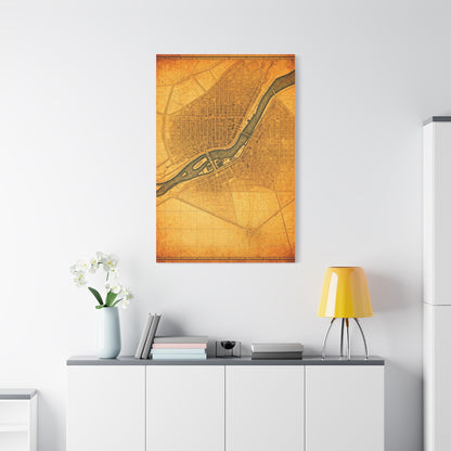 United Kingdom Vintage Map Print Wall Art & Canvas Prints