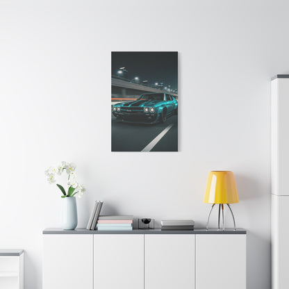 1970 Chevrolet Chevelle SS Twin Stripe Interstate Assault Wall Art & Canvas Prints