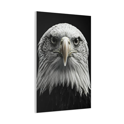 Bald Eagle Power Portrait Wall Art & Canvas Prints