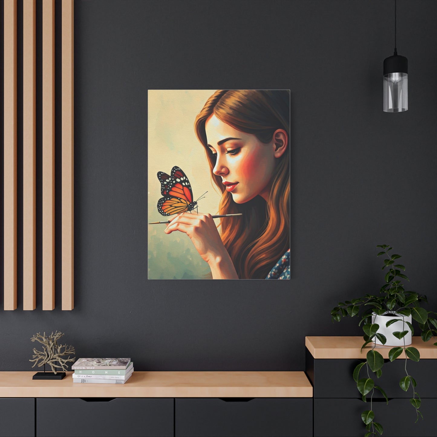 Butterfly Inspiration Portrait Wall Art & Canvas Prints