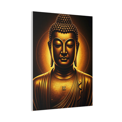 Radiant Halo Enlightenment Buddha Wall Art & Canvas Prints