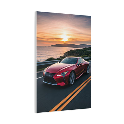 Lexus LC 500 Luxury Scenic Drive Wall Art & Canvas Prints