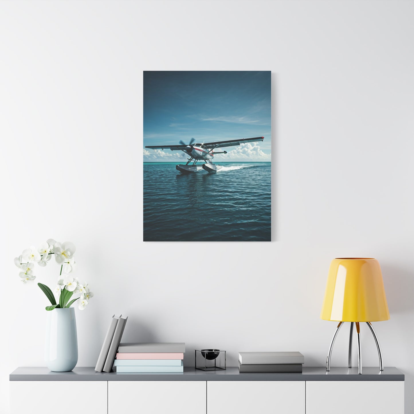 Seaplane Landing Adventure Wall Art & Canvas Prints