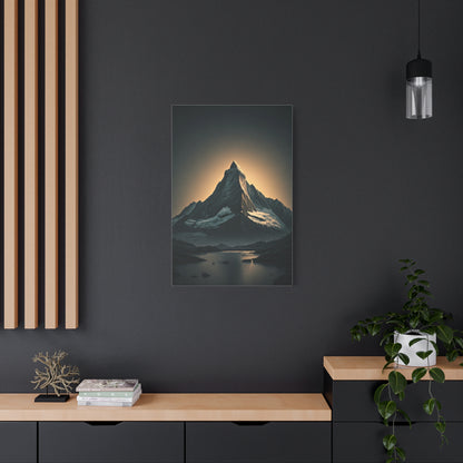 Majestic Peak Glow Wall Art & Canvas Prints