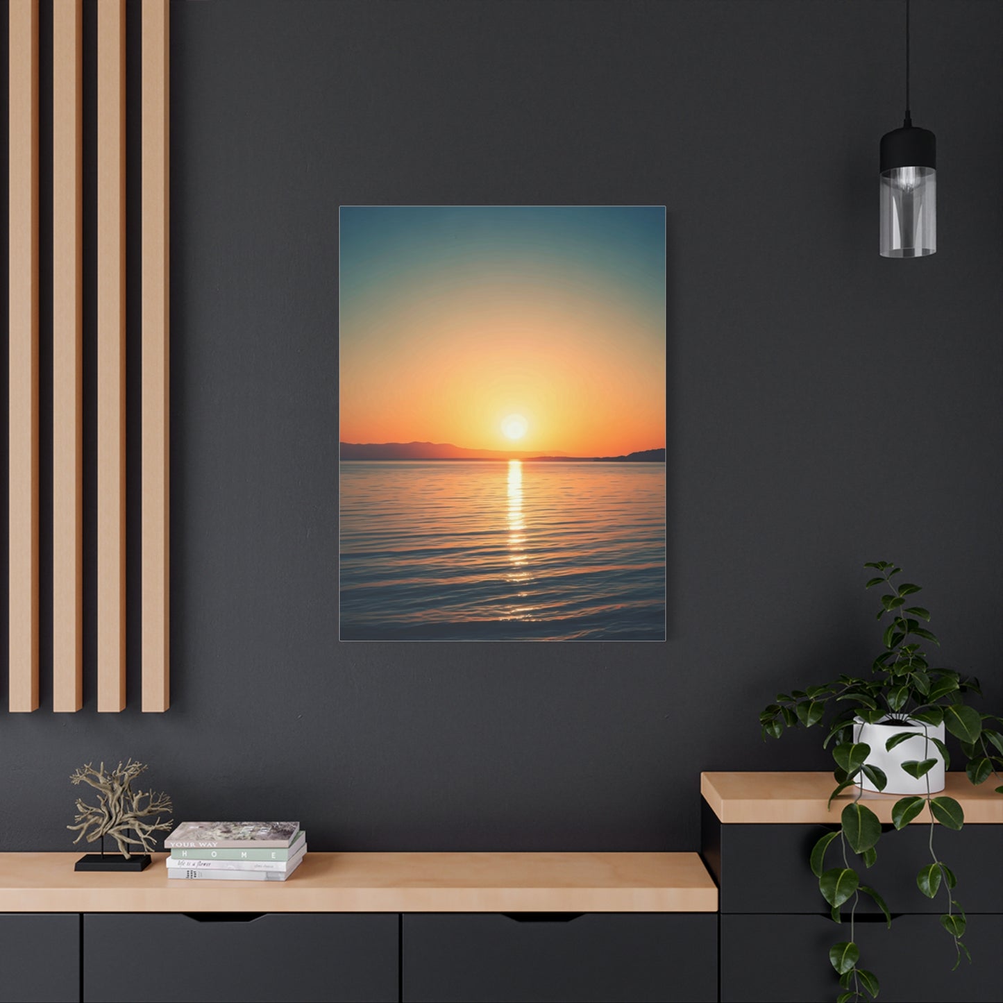 Radiant Ocean Sunrise Reflection Wall Art & Canvas Prints