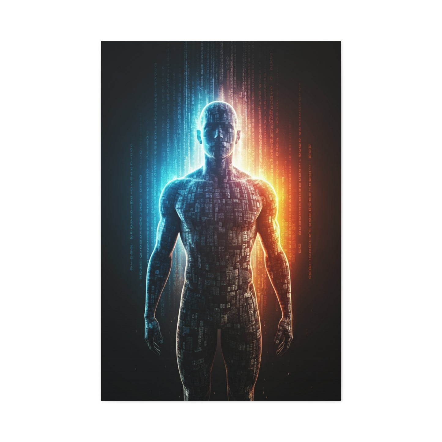 Digital Human Evolution Wall Art & Canvas Prints