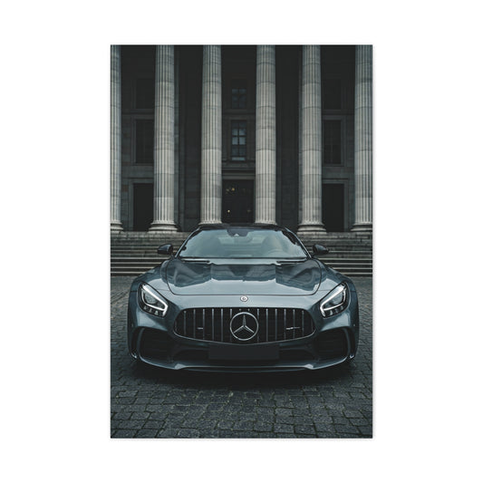 Mercedes AMG GT R Neoclassical Munich Display Wall Art & Canvas Prints