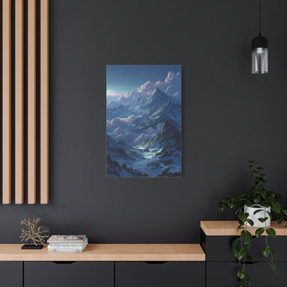 Himalayan Peaks & Cloud Sea Nocturne Wall Art & Canvas Print