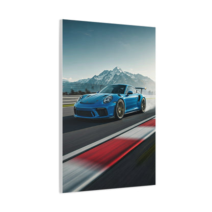 2019 Porsche 911 Alpine Circuit Attack Wall Art & Canvas Prints