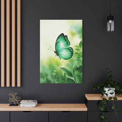 Emerald Forest Butterfly Dream Wall Art & Canvas Prints