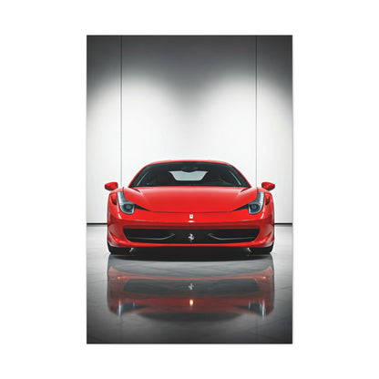 Ferrari 458 Italia Luxury Showroom Wall Art & Canvas Prints