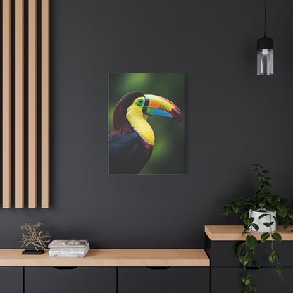 Toucan with Vibrant Yellow Beak Wall Art & Canvas Prints
