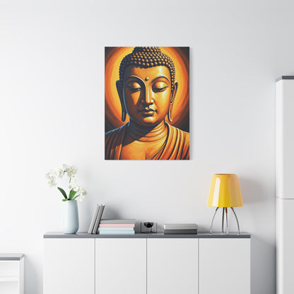 Divine Calm Buddha Close-Up Wall Art & Canvas Prints
