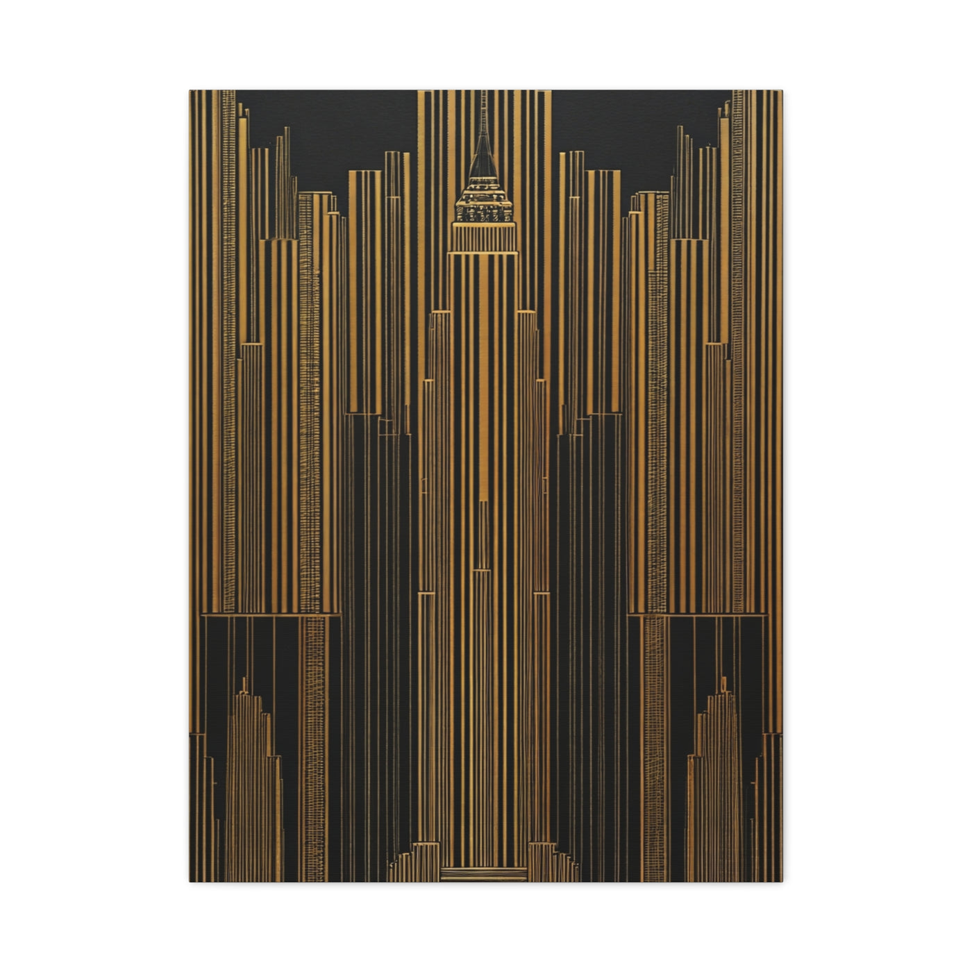 Majestic Golden City Towers Wall Art & Canvas Prints