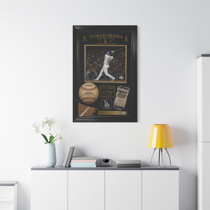 Shohei Ohtani World Series Memorabilia Sports Wall Art & Canvas Print