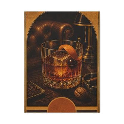 Old Fashioned Gentleman’s Club Poster Wall Art & Canvas Print