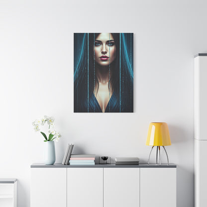 Veil of Blue Serenity Wall Art & Canvas Prints