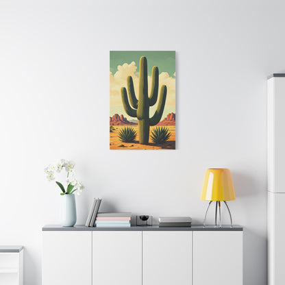 Classic Saguaro Desert Scene Wall Art & Canvas Prints