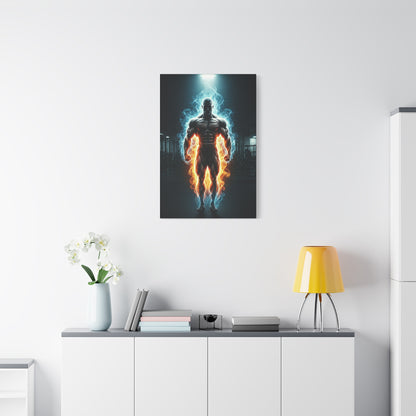 Unleashed Power Physique Wall Art & Canvas Prints