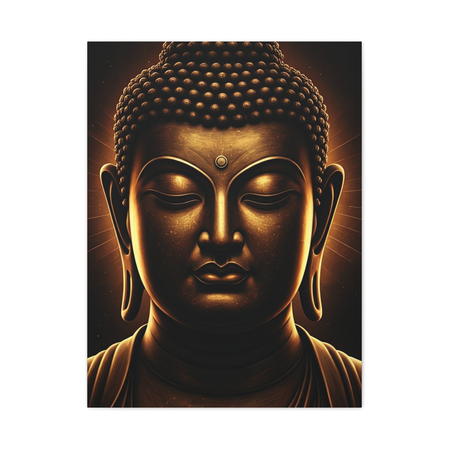 Lotus Harmony Buddha Wall Art & Canvas Prints