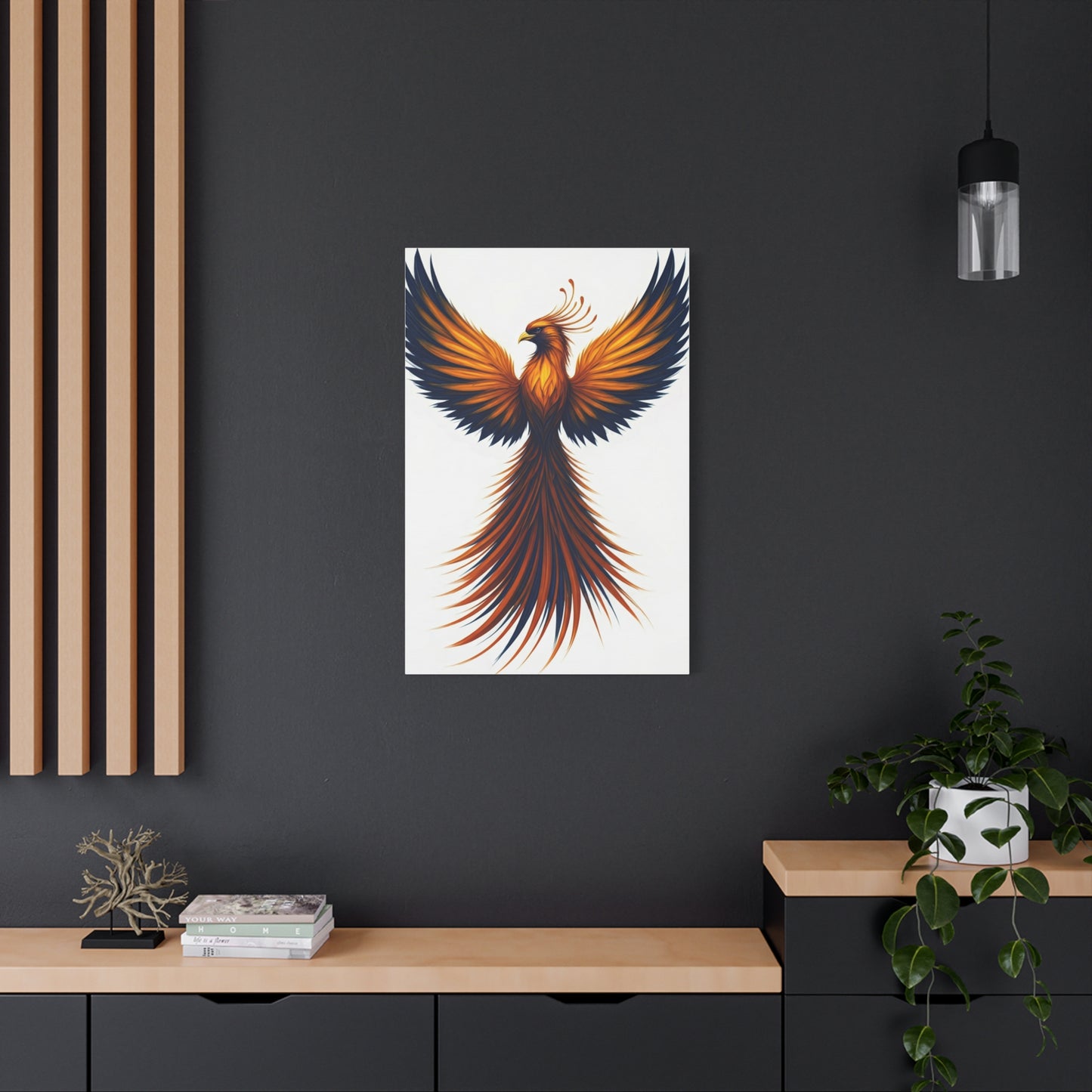 Phoenix Rising Abstract Wall Art & Canvas Prints