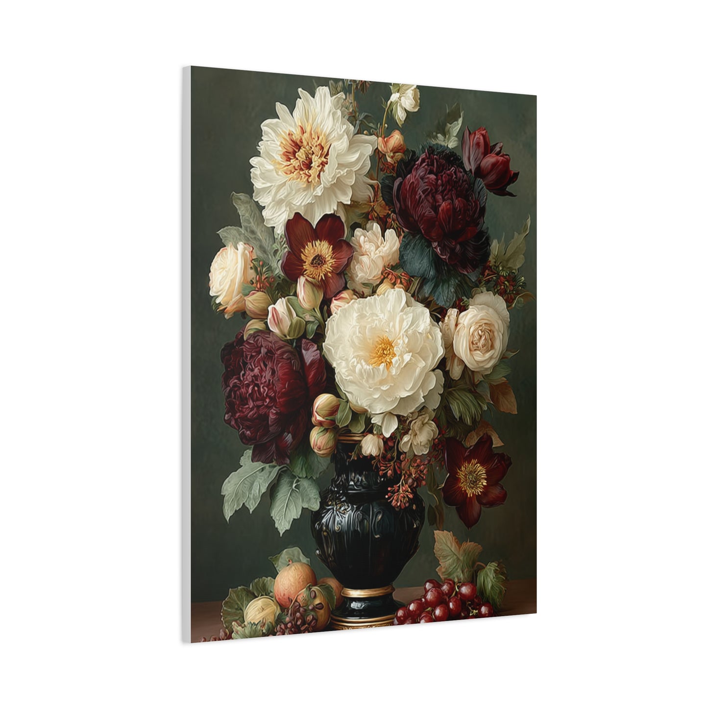 Classic Floral Still Life Elegance Wall Art & Canvas Print