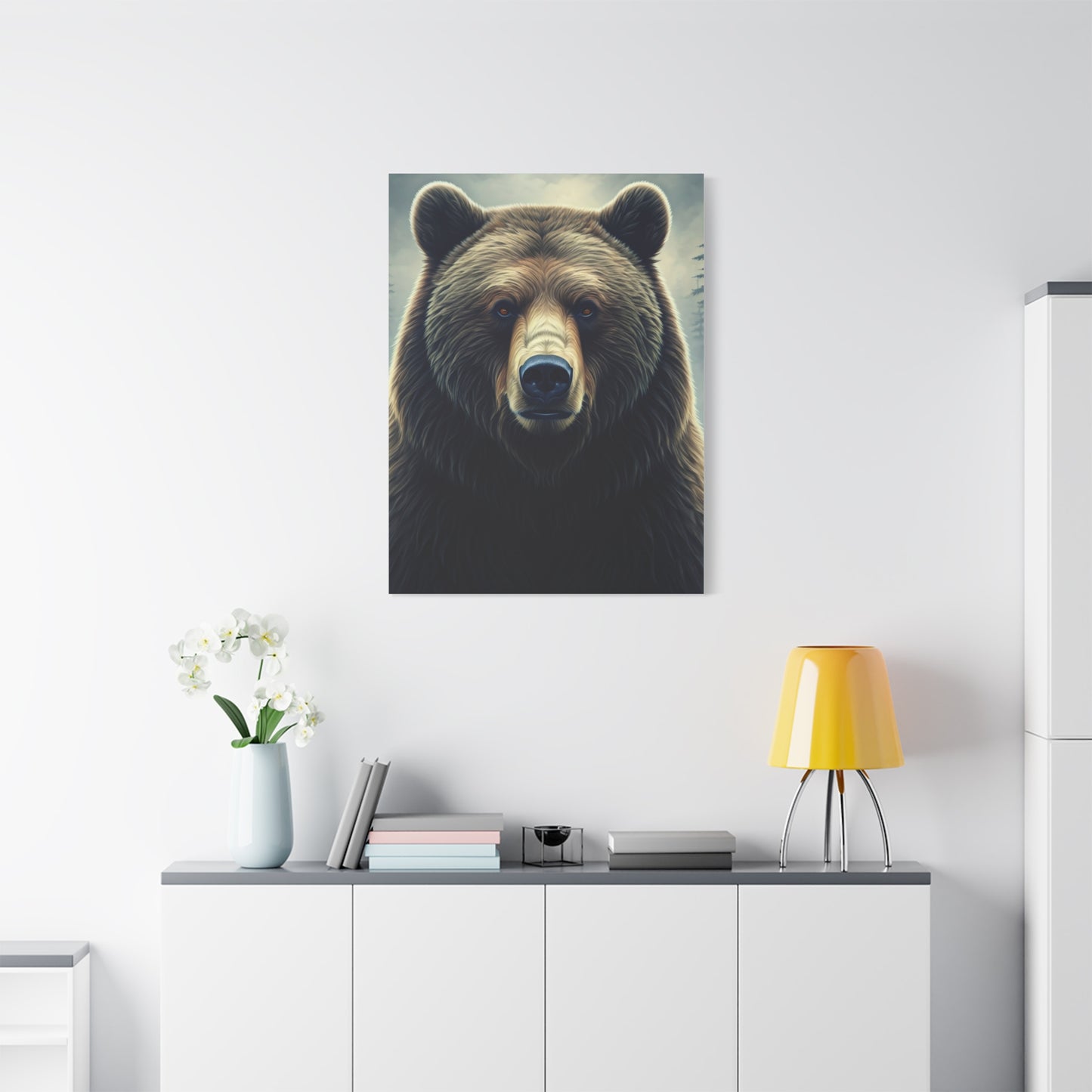 Soft Daylight Bear Portrait Wall Art & Canvas Prints
