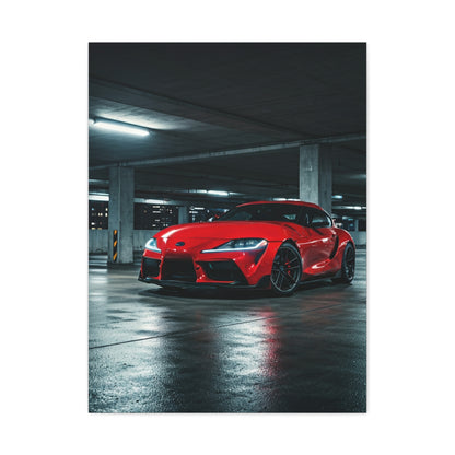 Toyota Supra Mk5 Underground Urban Scene Wall Art & Canvas Prints