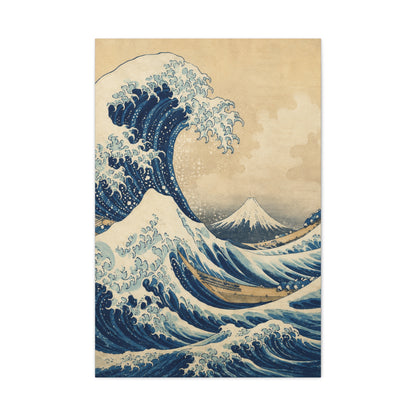 Classic Great Wave Ukiyo-E Interpretation Wall Art & Canvas Print