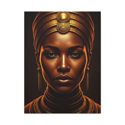 Golden Queen of Serenity Wall Art & Canvas Prints